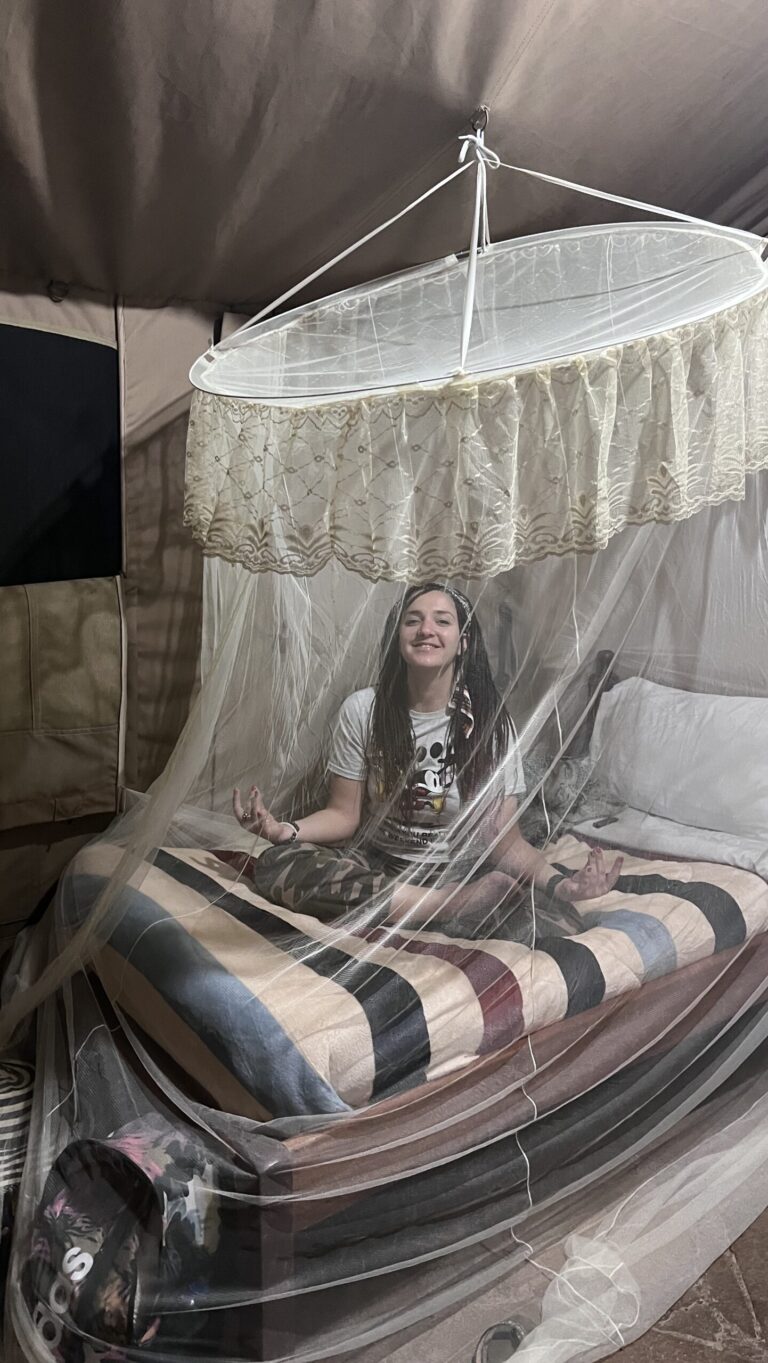 Tent in our camp