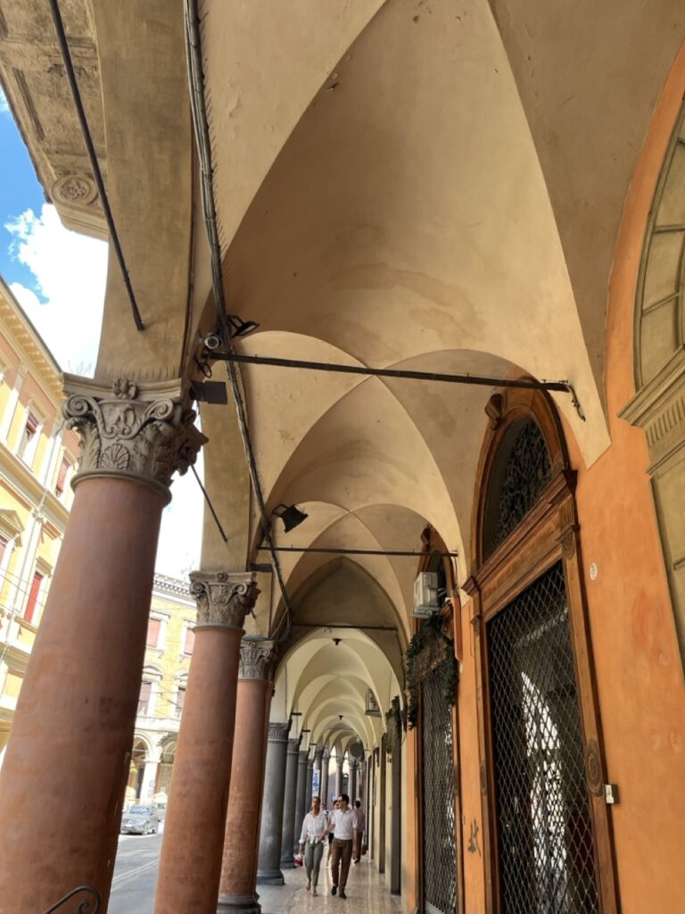 Sidewalk in Bologna, 2024