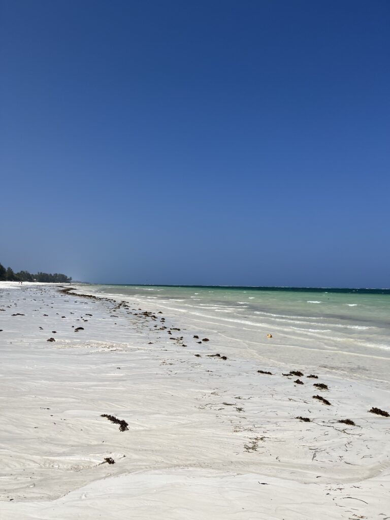 Shore in Malindi, Kenya - February 2024