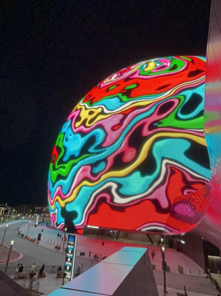 The Sphere, Las Vegas, USA, May 2024
