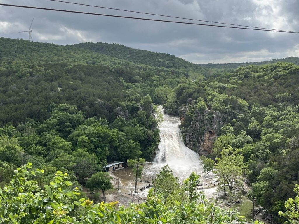 Turner Falls, Oklahoma, March 2024