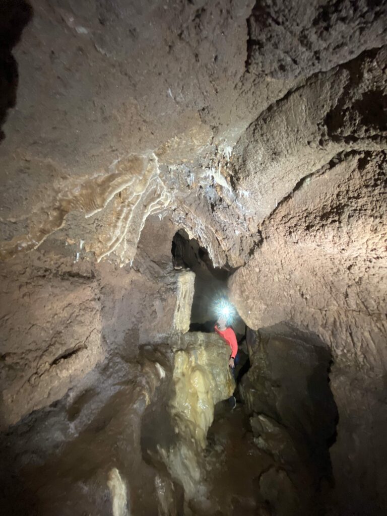 Cave near the Indian Lake, Oklahoma, USA, March 2024