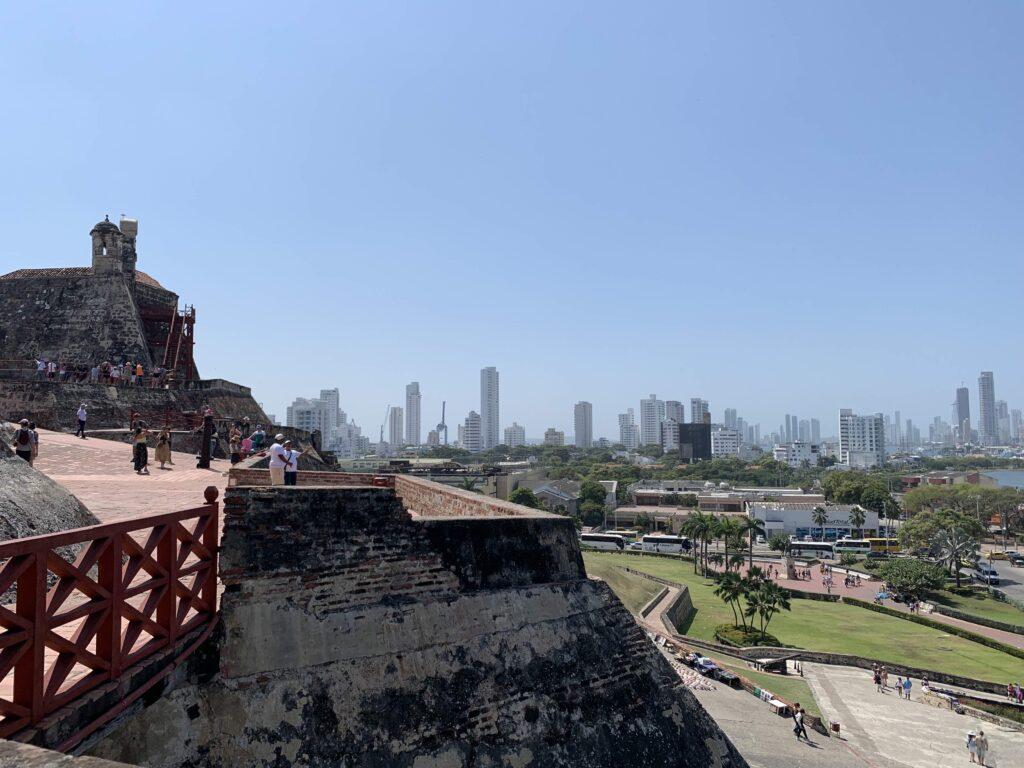View from San Felipe de Barajas
